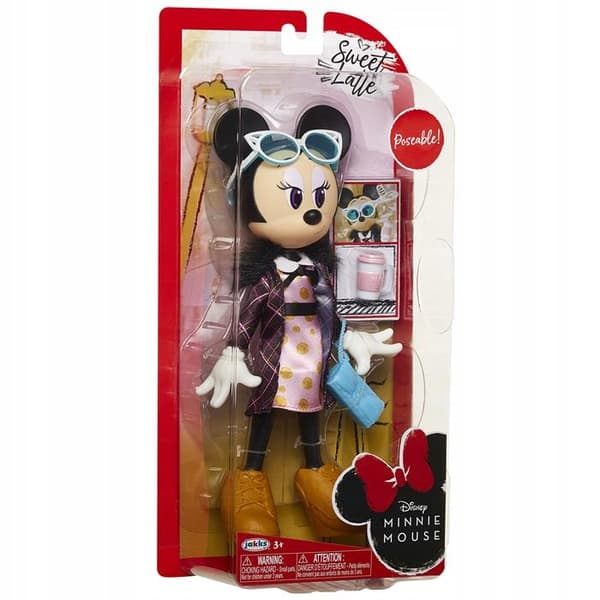 MICKEY MOUSE AND MINNIE PREMIUM MINI DOLL 24 CM WITH MOVABLE HANDS – DISNEY