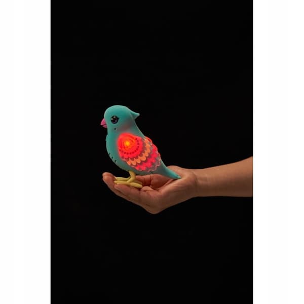 Little Live Pets Blue Talking Bird that Glows