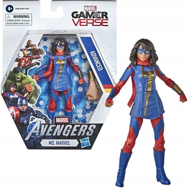 MARVEL AVENGERS ARTICULATED FIGURE: MS MARVEL ADVANCED