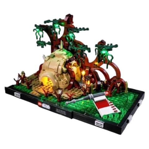 COOLDAC LIGHTING FOR STAR WARS DIORAMA 75330: JEDI TRAINING