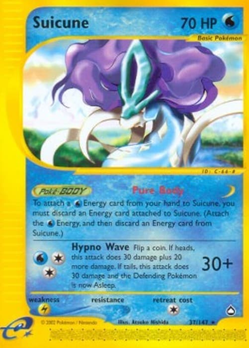 Pokemon TCG Suicune