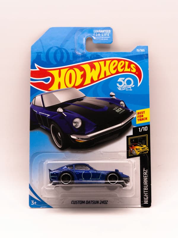 HOT WHEELS Custom Datsun 240Z Blue
