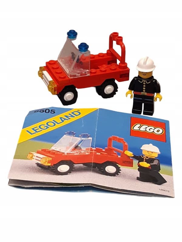 LEGO 6505 Fire Chief's Car (No. 2)