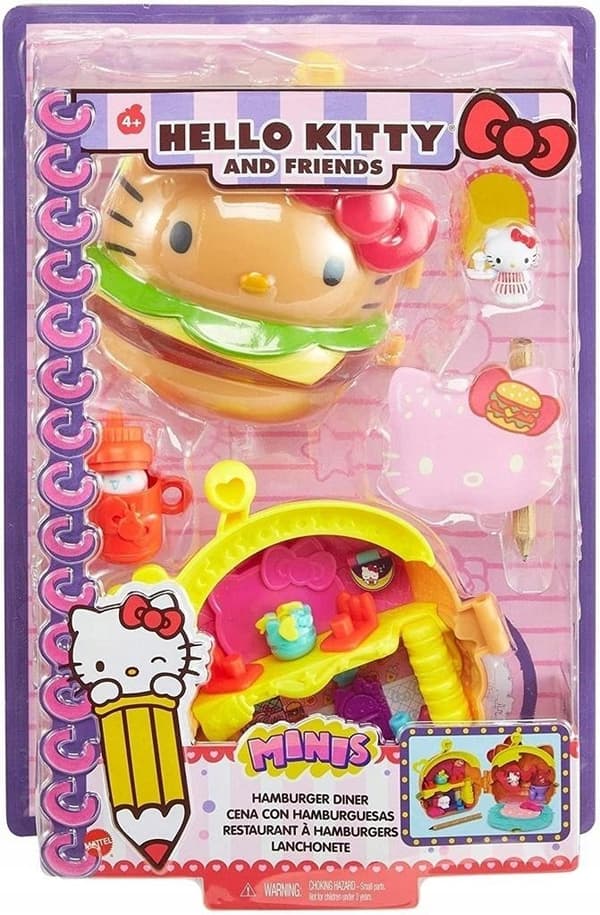 Hello Kitty Mini Adventure Hamburger Set GVB28