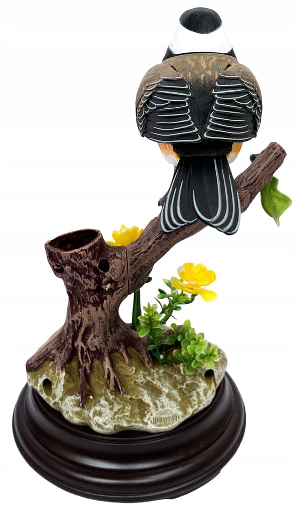 Interactive singing bird with sound, moving, decorative, chirping