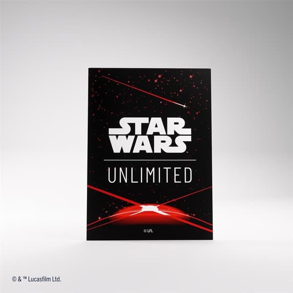 Gamegenic: Star Wars Unlimited – Double Sleeving Pack – Space Red
