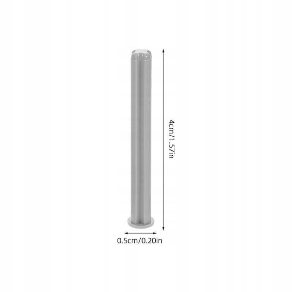 1OP AXLE FOR TECHNIC BRICKS – PLASTIC, GREY