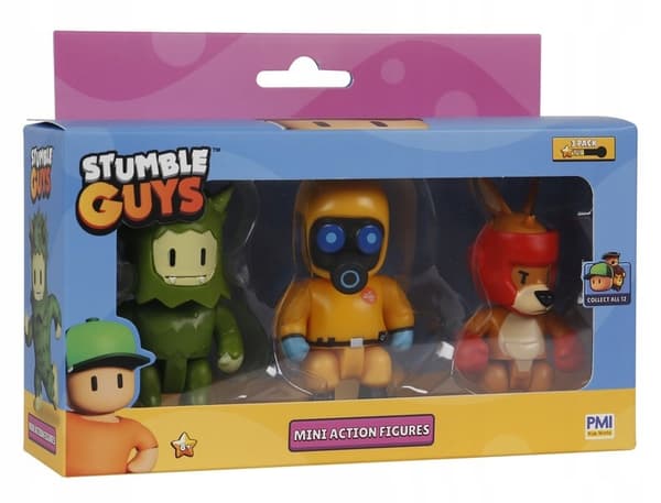 Stumble Guys S2 Mini Action Figures 3-pack Ver.B 513693