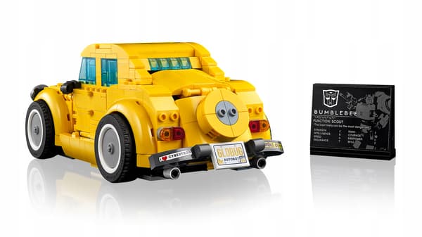 LEGO ICONS 10338 TRANSFORMERS BUMBLEBEE building set – 18+