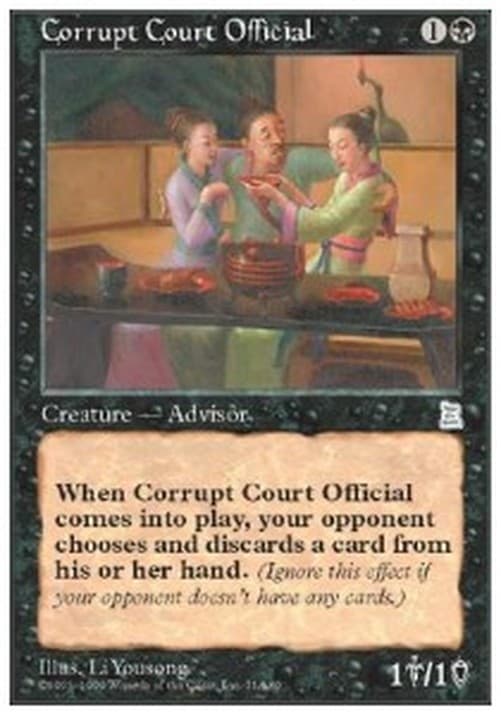Magic: The Gathering Corrupt Court Official