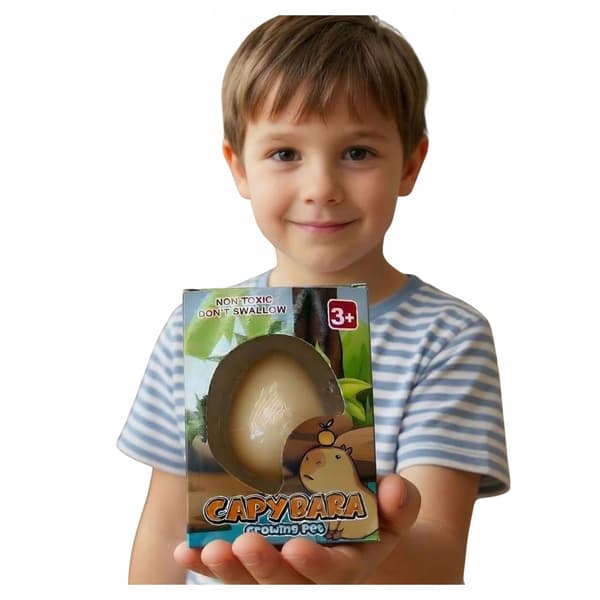 Capybara Figurine – Hatching Egg Toy for Children – Science Experiment