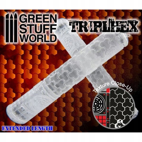 GSW 1161 ROLLING PIN - TripleHex (dough rolling pin)