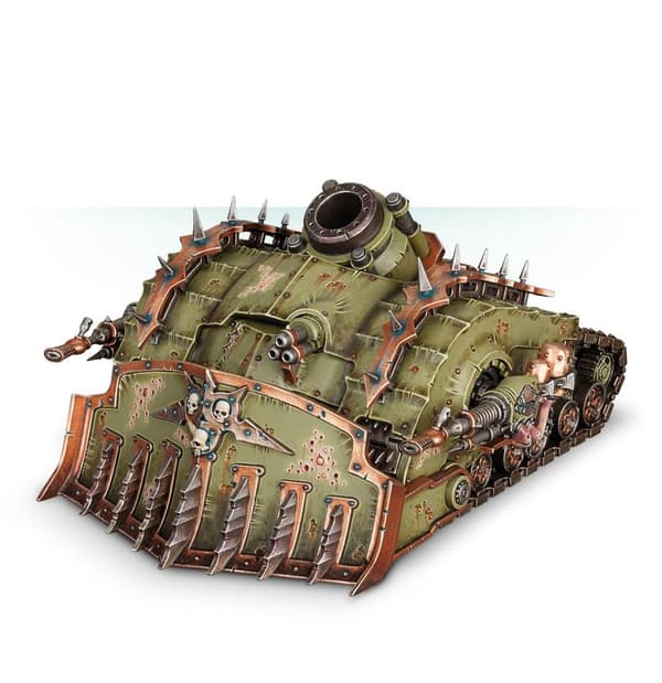 Warhammer 40,000: DEATH GUARD PLAGUEBURST CRAWLER, Games Workshop models