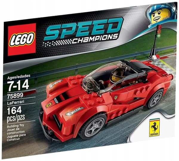 Lego Speed Champions sets – Ferrari LaFerrari car + cup driver