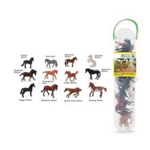 Collecta Mini Horses – metal box