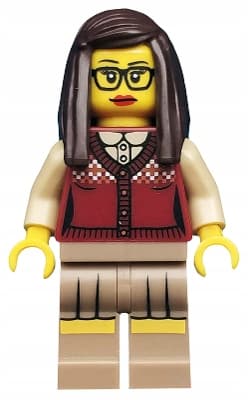 LEGO Minifigures col145 Librarian FIGURINE U