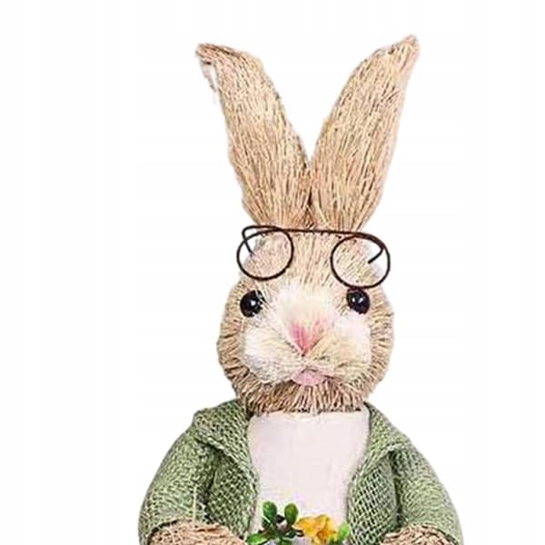 Symulation Rabbit Desktop Figurine, Children's Toys, Garden A