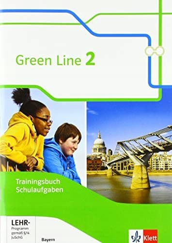 Green Line, 2nd edition, Bavaria. Workbook for school assignments. Booklet containing