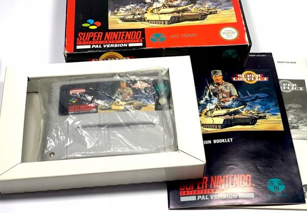 Super Conflict Super Nintendo SNES