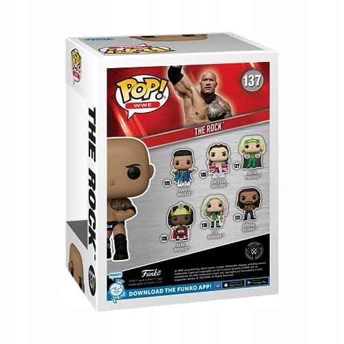 Funko POP! WWE: The Rock – Dwayne ‘The Rock’ Johnson – (final) – Collectable