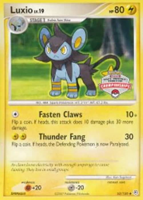Pokemon Luxio Lv.19