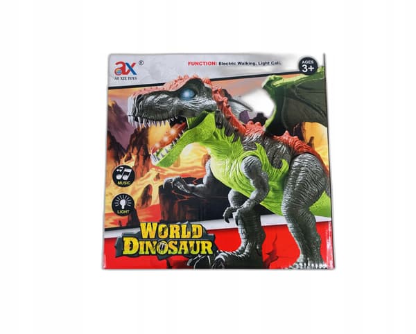 Dino T-Rex dinosaur with wings that move and light up