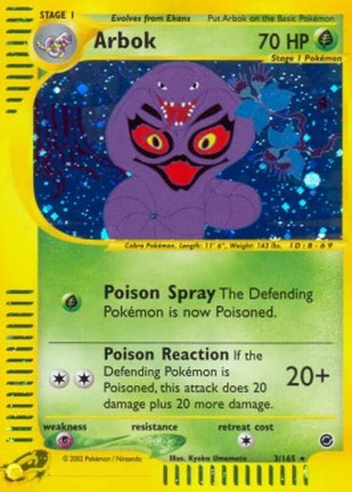 Pokemon TCG Arbok