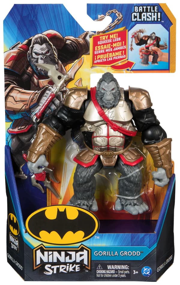 Gorilla Grodd Action Figure from DC Comics’ Batman Ninja, 15cm, with Accessories