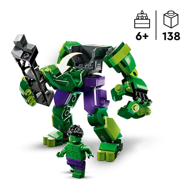 LEGO Marvel Hulk’s Mechanical Armour 76241