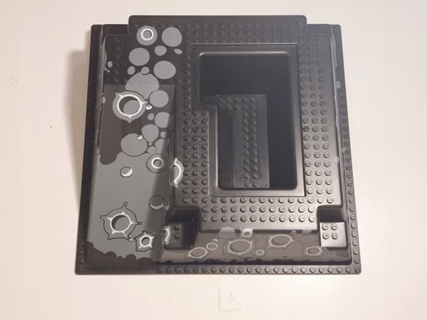 LEGO 3D Plate 2552px2 for sets 6988, 6959, 6991