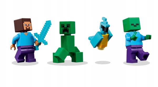 LEGO Minecraft Jungle TNT House_21275