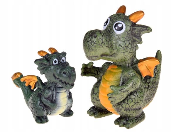 Fairy-tale Dragons Figurine Set, 6 pieces. Magical Creatures ZA5883
