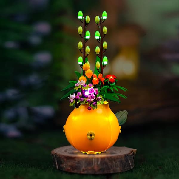 LED lighting for the Lego Flowerpot 40588
