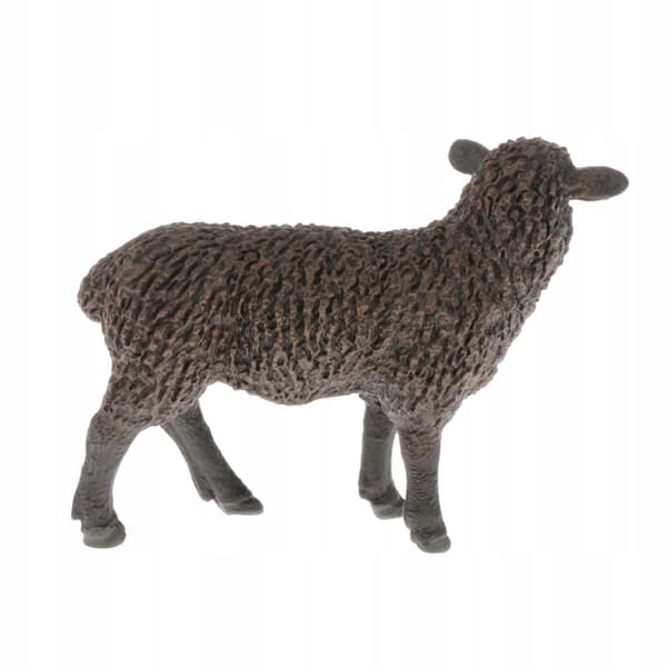A realistic plastic animal figurine
