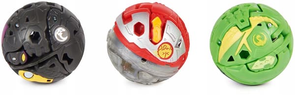 Bakugan 3.0 Starter Pack: 1 Dragonoid Special Attack, 2 Nilli Core Balls