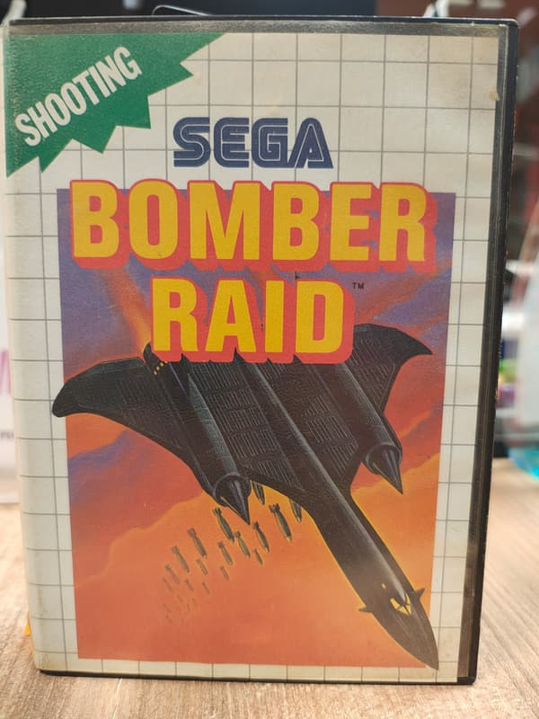 Bomber Raid game for the Sega Master System – SklepRetroWWA