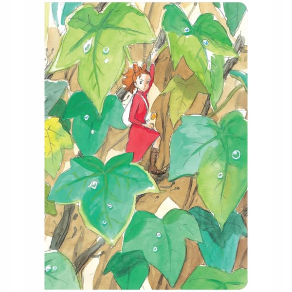 Studio Ghibli Arrietty Lined Diary with Hardback Cover, 192 Pages