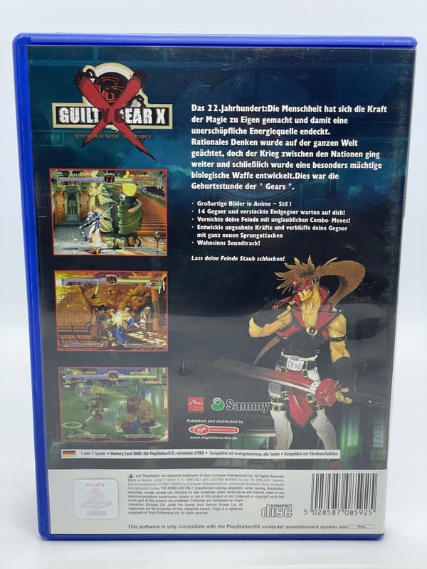 Guilty Gear X for PS2