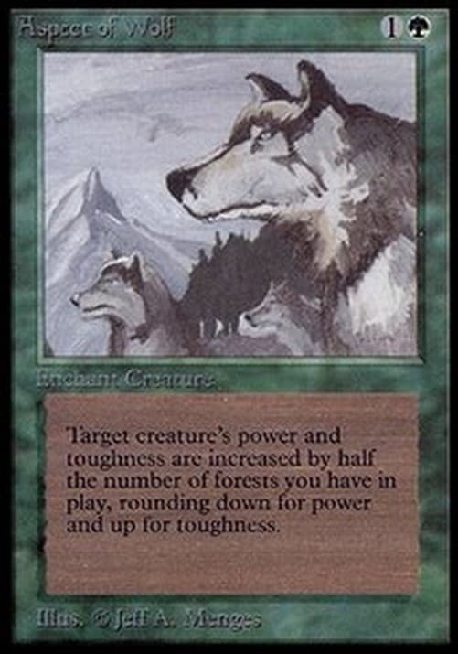 Magic: The Gathering Aspect of Wolf