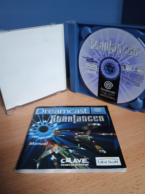 Starlancer game for the Sega Dreamcast (English version, complete set)