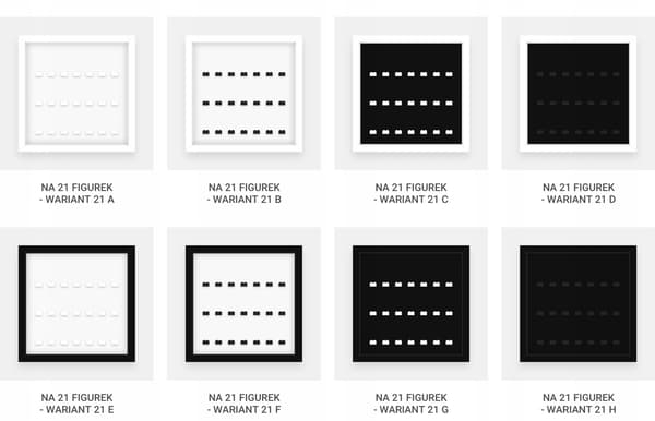 DISPLAY FRAME FOR 15–21 LEGO FIGURES – 27 CM DISPLAY CASE