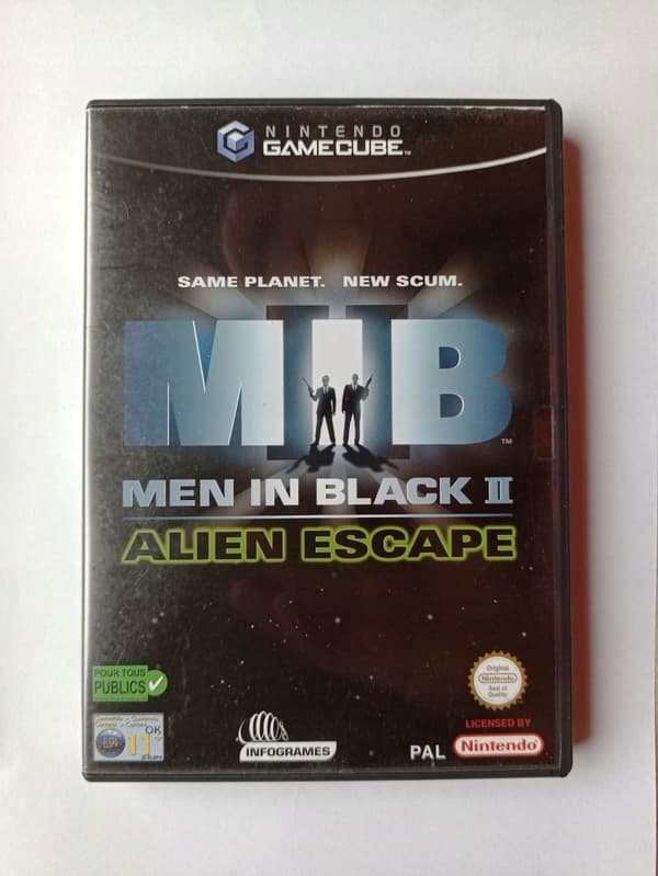 MEN IN BLACK II: ALIEN ESCAPE Nintendo GameCube