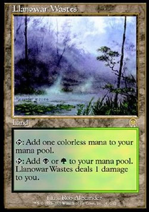 Magic: The Gathering Llanowar Wastes