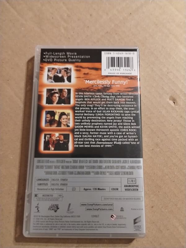 Dogma PSP UMD US Release