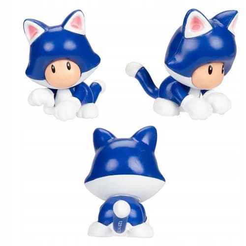SUPER MARIO CAT TOAD Figurine 6cm Nintendo s37