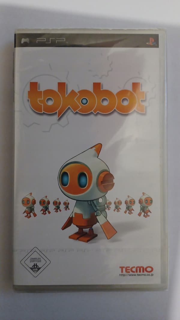 Tokobot, PSP, brand new in its packaging
