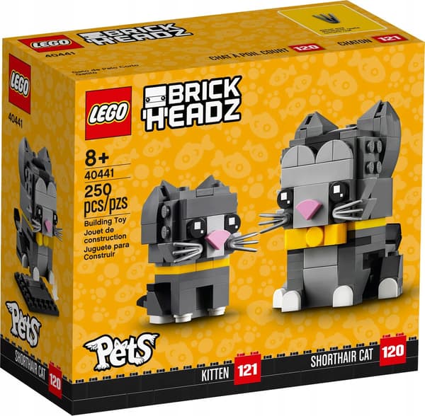 LEGO BrickHeadz 40441 Shorthair Cats