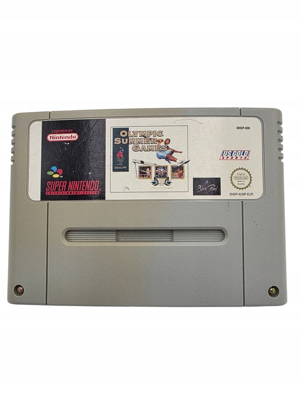 NINTENDO SNES OLYMPIC SUMMER GAMES ORIGINAL