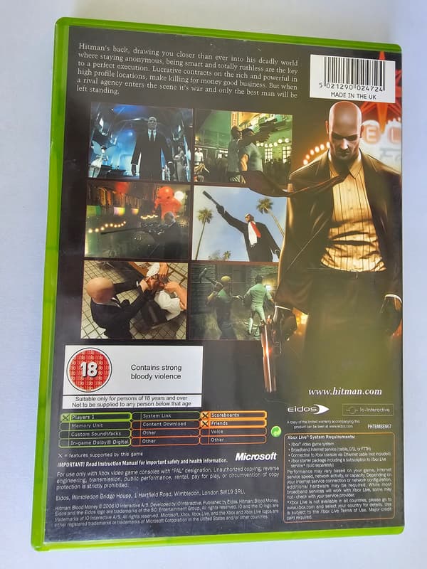 Hitman: Blood Money – Microsoft Xbox
