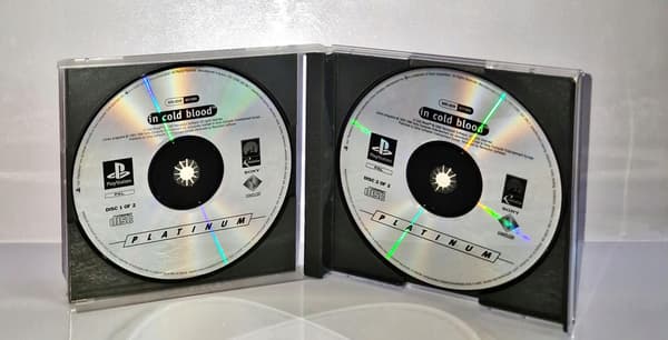 The game IN COLD BLOOD for PSX